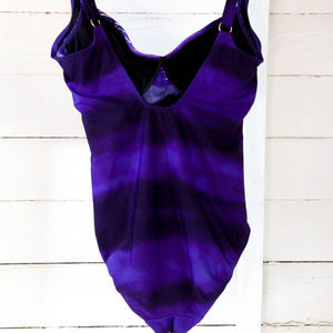 MIRACLESUIT One-piece Deep Purple Size 14/ Euro 44